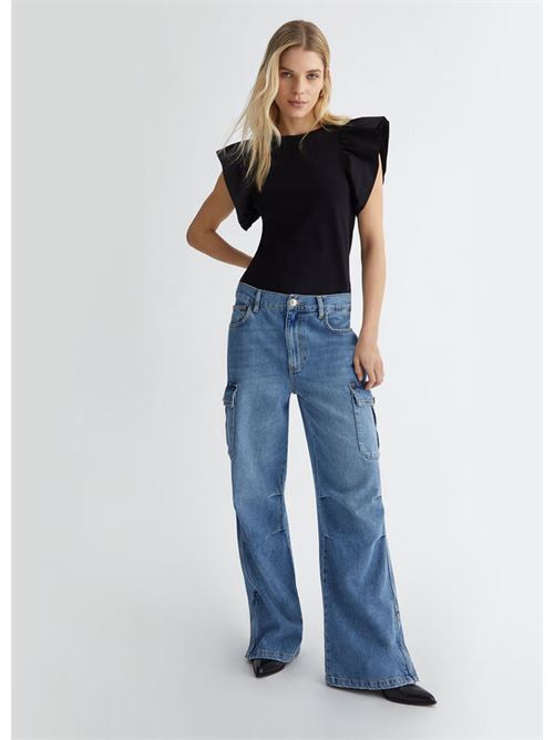 T-SHIRT MODA M/C LIU JO | MA4417J6308/Z9363